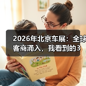 2026年北京车展:全球客商涌入,我看到的3个真实现场(图1) 2026年北京车展:全球客商涌入,我看到的3个真实现场(图1)