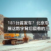 181台首发车?北京车展这数字背后藏着的三个坑(图1) 181台首发车?北京车展这数字背后藏着的三个坑(图1)