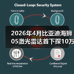 2026年4月比亚迪海狮05激光雷达首下探10万级:一个搞技术朋友算的3笔账(图4) 2026年4月比亚迪海狮05激光雷达首下探10万级:一个搞技术朋友算的3笔账(图4)