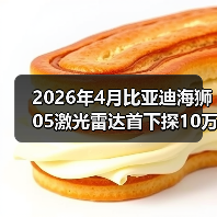 2026年4月比亚迪海狮05激光雷达首下探10万级,燃油车还怎么玩?(图3) 2026年4月比亚迪海狮05激光雷达首下探10万级,燃油车还怎么玩?(图3)