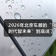 2026年北京车展的“领时代智未来”到底说了什么(图4) 2026年北京车展的“领时代智未来”到底说了什么(图4)