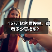 167万辆的置换里,藏着多少真换车?(图1) 167万辆的置换里,藏着多少真换车?(图1)