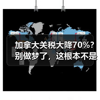 加拿大关税大降70%?别做梦了,这根本不是贸易让步(图4) 加拿大关税大降70%?别做梦了,这根本不是贸易让步(图4)