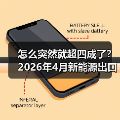怎么突然就超四成了?2026年4月新能源出口占汽车出口总量超四成背后(图4) 怎么突然就超四成了?2026年4月新能源出口占汽车出口总量超四成背后(图4)