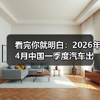 看完你就明白:2026年4月中国一季度汽车出口超越日本成第一,意味着什么(图1) 看完你就明白:2026年4月中国一季度汽车出口超越日本成第一,意味着什么(图1)