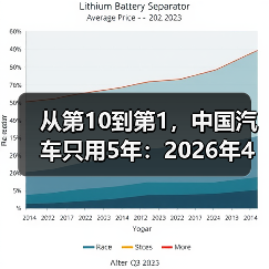 从第10到第1,中国汽车只用5年:2026年4月一季度出口超越日本(图1) 从第10到第1,中国汽车只用5年:2026年4月一季度出口超越日本(图1)