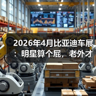 2026年4月比亚迪车展:明星算个屁,老外才是流量密码(图4) 2026年4月比亚迪车展:明星算个屁,老外才是流量密码(图4)