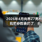 2026年4月尚界Z7亮相:我把参数表扔了,去赛道跑了三圈才敢说话(图2) 2026年4月尚界Z7亮相:我把参数表扔了,去赛道跑了三圈才敢说话(图2)