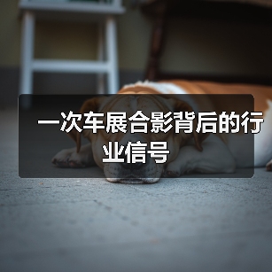 一次车展合影背后的行业信号(图1) 一次车展合影背后的行业信号(图1)