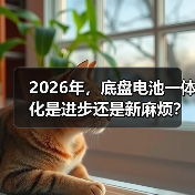 2026年,底盘电池一体化是进步还是新麻烦?(图2) 2026年,底盘电池一体化是进步还是新麻烦?(图2)