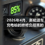 2026年4月,新能源车充电桩的维修负担真的减了吗(图4) 2026年4月,新能源车充电桩的维修负担真的减了吗(图4)