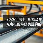 2026年4月,新能源车充电桩的维修负担真的减了吗(图2) 2026年4月,新能源车充电桩的维修负担真的减了吗(图2)