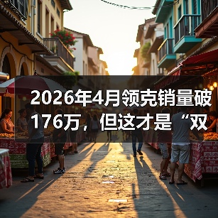 2026年4月领克销量破176万,但这才是“双循环”的真本事(图3) 2026年4月领克销量破176万,但这才是“双循环”的真本事(图3)