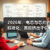 2026年,电芯与芯片的标准化,真能挤出千亿水分吗?(图4) 2026年,电芯与芯片的标准化,真能挤出千亿水分吗?(图4)