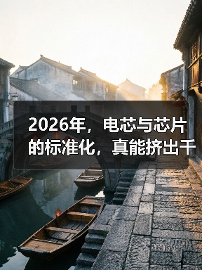 2026年,电芯与芯片的标准化,真能挤出千亿水分吗?(图2) 2026年,电芯与芯片的标准化,真能挤出千亿水分吗?(图2)