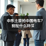 中东土豪抢中国电车?别扯什么环保(图2) 中东土豪抢中国电车?别扯什么环保(图2)