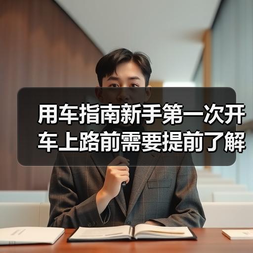 用车指南新手第一次开车上路前需要提前了解哪些事