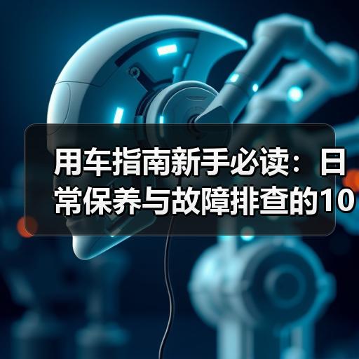 用车指南新手必读：日常保养与故障排查的10个关键点