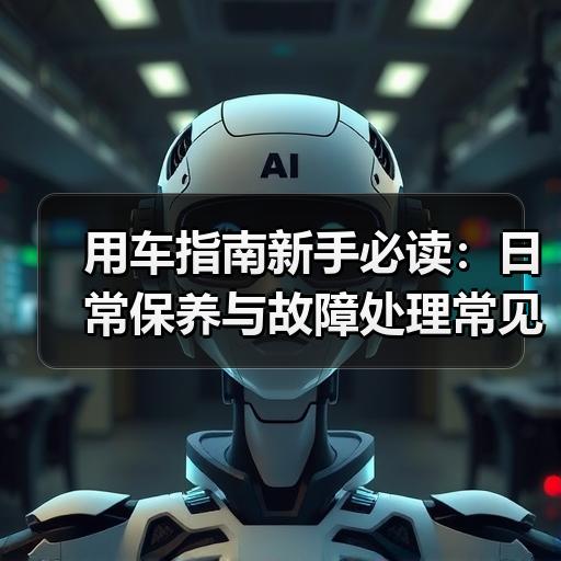 用车指南新手必读：日常保养与故障处理常见问题