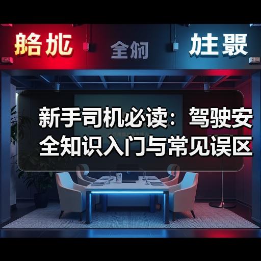 新手司机必读：驾驶安全知识入门与常见误区避坑指南 - 启芯宜民行车讯