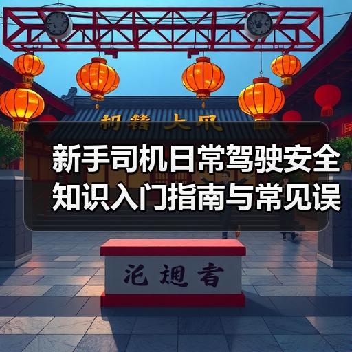 新手司机日常驾驶安全知识入门指南与常见误区避坑 - 启芯宜民行车讯